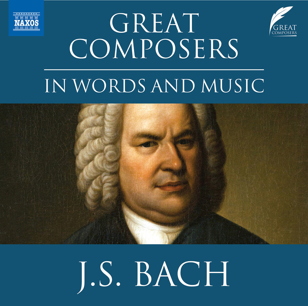 the album cover for J Bach .S. - J. S. Great Composers In