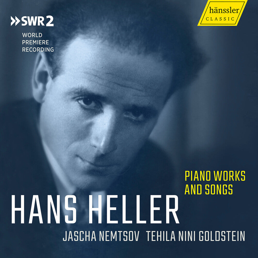 the album cover for Heller / Nemtsov / Goldstein - Piano Works & Songs