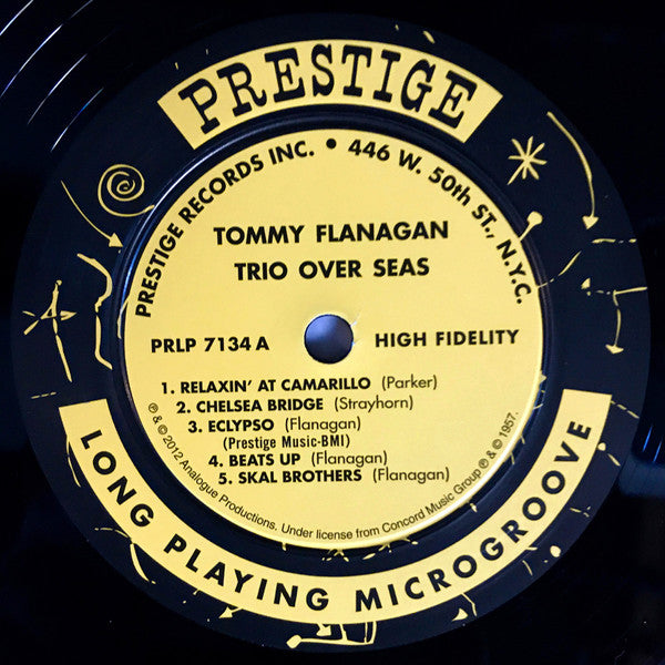 Tommy Flanagan : Overseas (LP, Album, Mono, RE, 200)