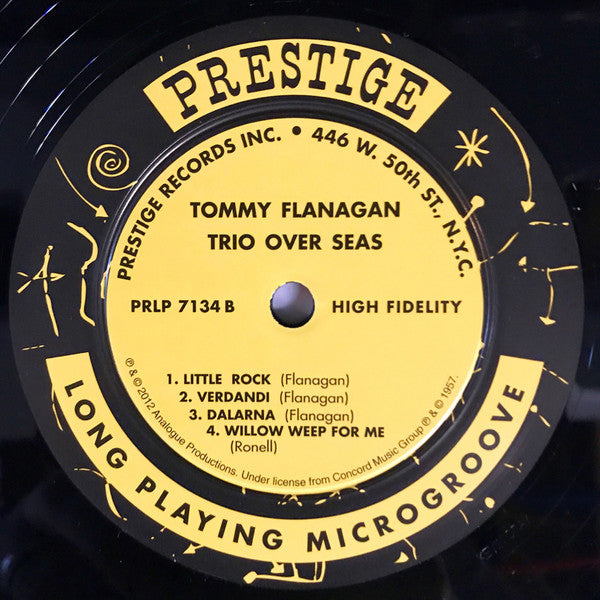 Tommy Flanagan : Overseas (LP, Album, Mono, RE, 200)