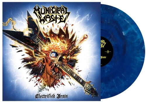 Municipal Waste - Electrified Brain (Blue Marble) (ビニールレコード)