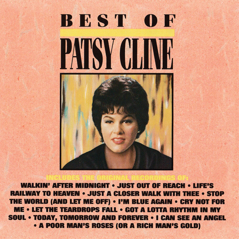the album cover for Patsy Cline - Best of Patsy Cline