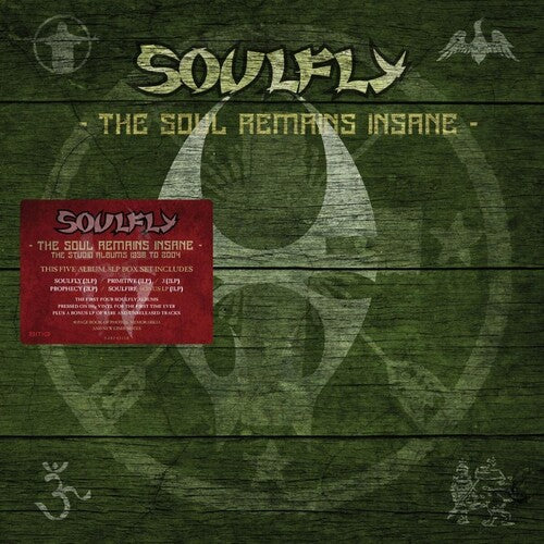 Soulfly - The Soul Remains Insane: Álbumes de estudio de 1998 a 2004 (Vinilo)