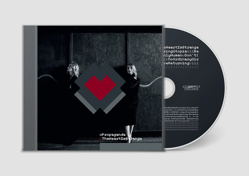 the album cover for xPropaganda - Heart Is Strange (Uk)