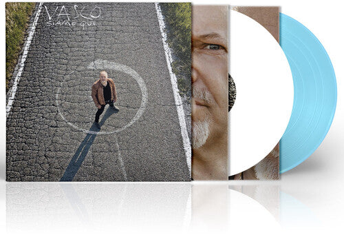 Vasco Rossi - Siamo Qui - Doble Vinilo Azul y Blanco (Vinilo)