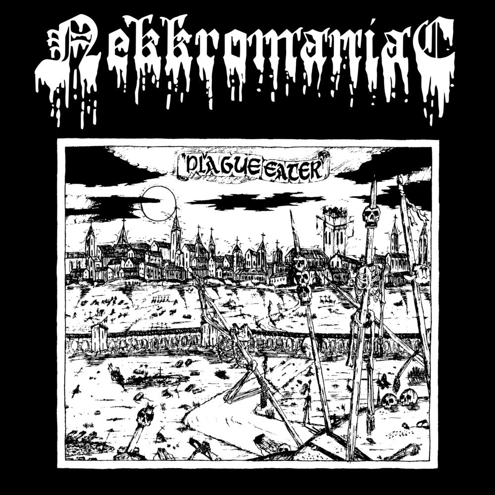 the album cover for Nekkromaniac - Plague Eater