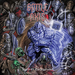 the album cover for Battle Axis - Bones Of The Aggressor