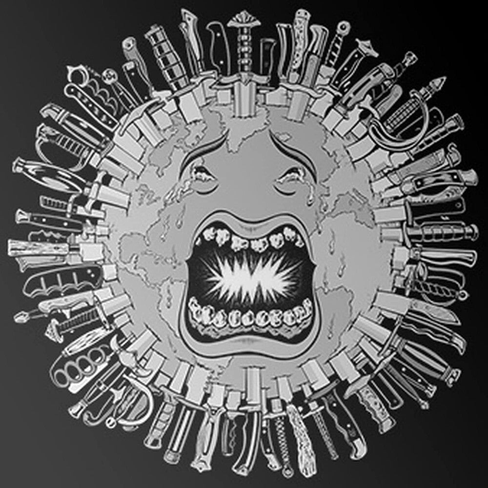 the album cover for Drug Apts - Clean Living Under Difficult Circumstances (Blk)