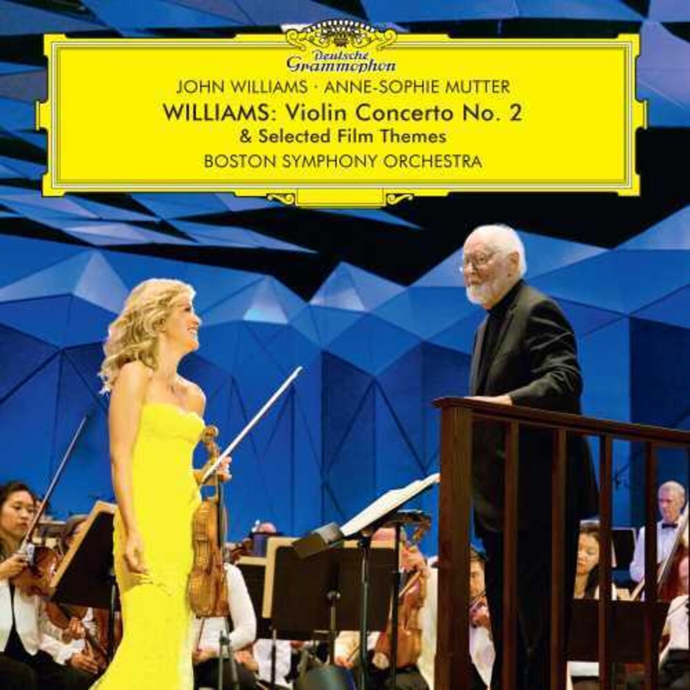 the album cover for John Williams/ Mutter,Anne-Sophie / Bso - Williams: Violin Concerto 2 (Uk)