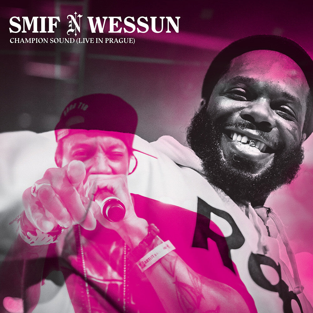the album cover for Smif-N-Weesun - Champion Sound - Live From Prague