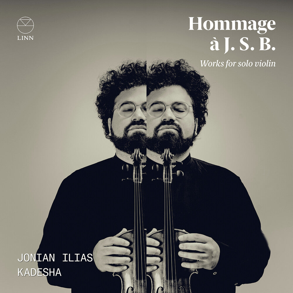 the album cover for Auerbach / Kadesha - Hommage A J. S. Works For Violin Solo