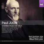 the album cover for Juon / Vendryes / David - Chamber Music for Viola