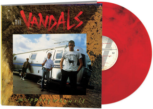 Los Vándalos - Resbaladizo cuando estás enfermo - MÁRMOL ROJO (Vinilo)