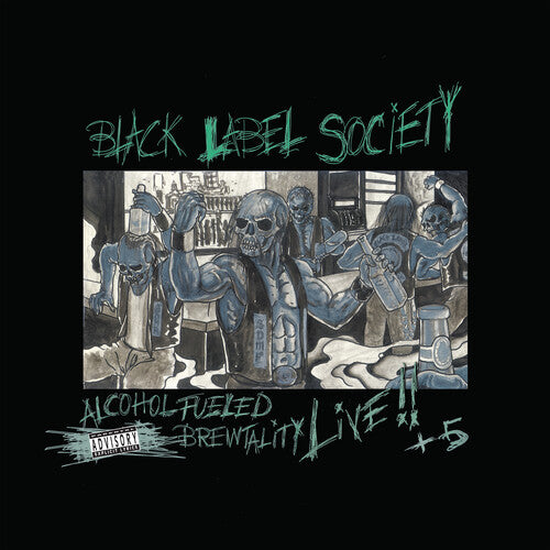 Black Label Society - ¡Cervecería con alcohol en vivo! (CD)
