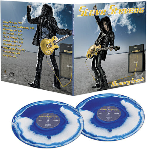 Steve Stevens - Memory Crash - Blue/white Haze (Vinyl)