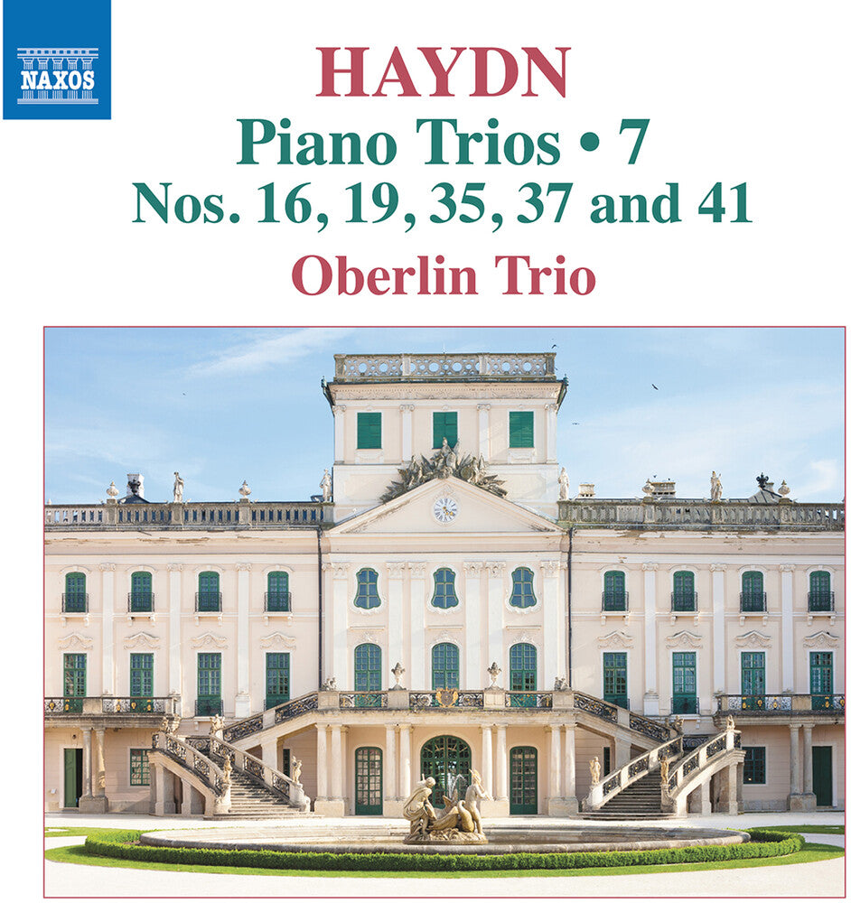 the album cover for Haydn / Oberlin Trio - Keyboard Trios 7