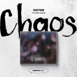 the album cover for Victon - Chaos (Post) (Phob) (Phot) (Asia)