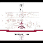 the album cover for John Zorn - John Zorn's Oiympiad - Vol. 2 Fencing 1978