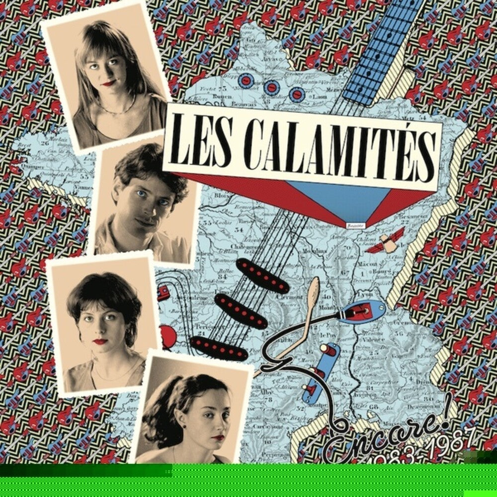 the album cover for Les Calamites - Encore! 1983/1987