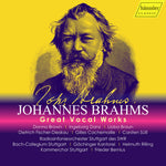 the album cover for Brahms / Stuttgart / Braun - Great Vocal Works