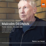 the album cover for Dedman / Harper - Piano Music 1