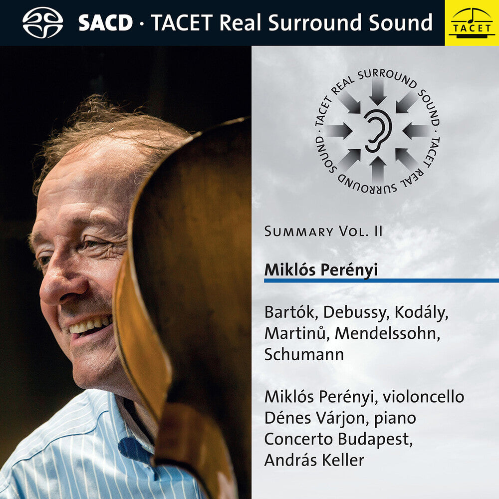 the album cover for Mendelssohn / Perenyi / Concerto Budapest - Summary - Miklos Perenyi 2