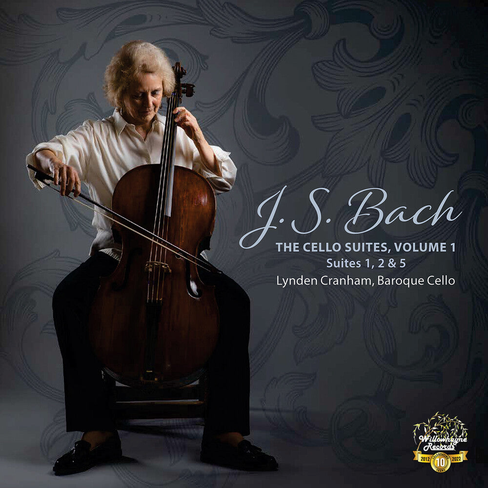the album cover for Bach, J.S. / Lynden Cranham - Cello Suites 1