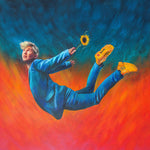 宇宙飛行士アレックス - 水中でひまわりを育てる方法 - シーブルー(ビニール)