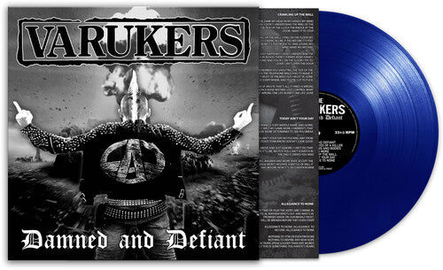Varukers - Damned & Defiant - Blue (Vinyl)