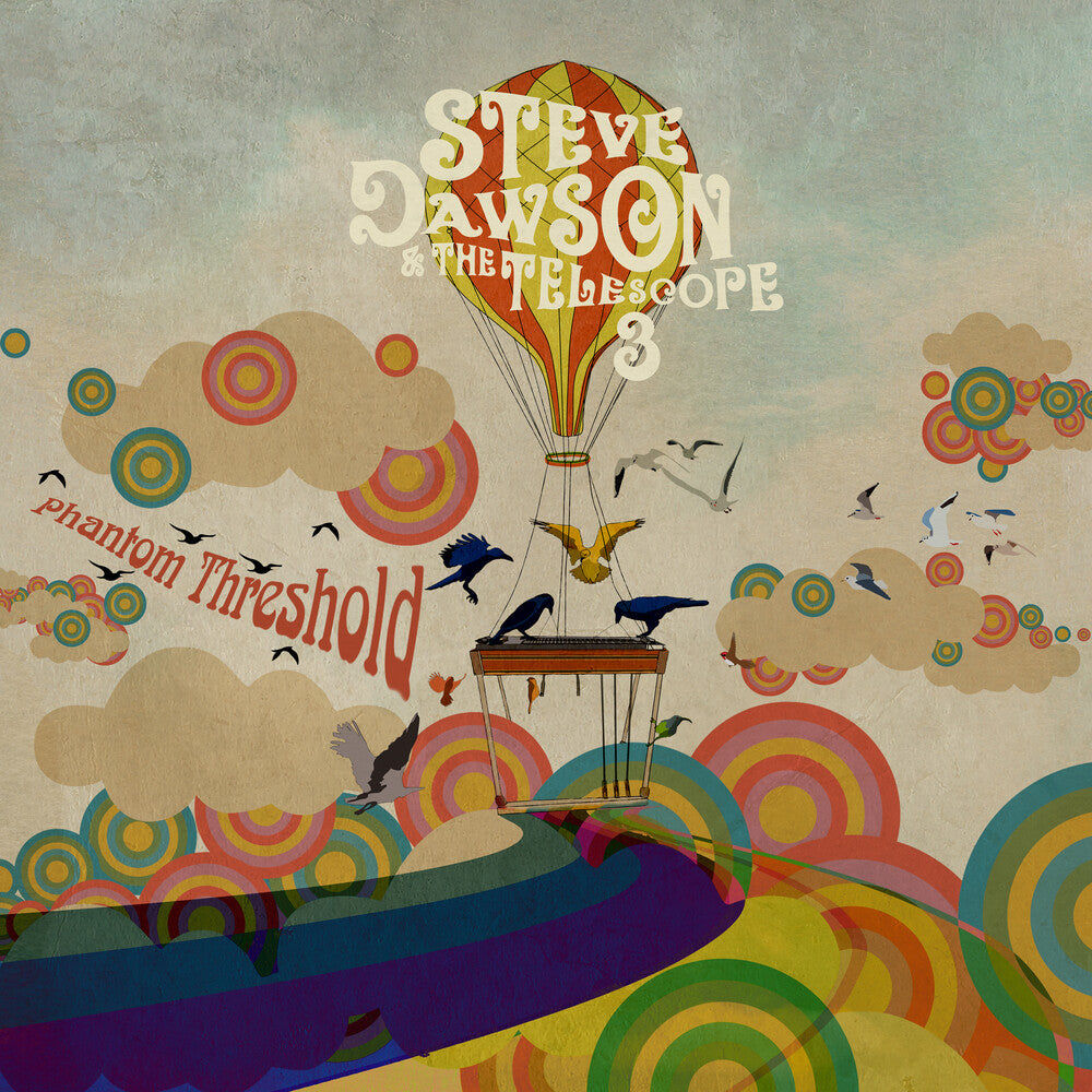 the album cover for Steve Dawson/ Telescope Three - Phantom Threshold