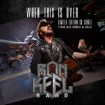 the album cover for Ron Keel - When This Is Over