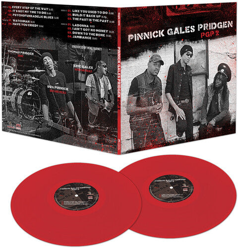Pinnick-Gales-Pridgen - Pgp 2 - Red (Vinyl)