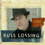 the album cover for Russ Lossing - Folks