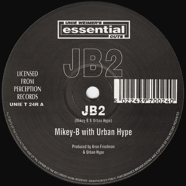 Mikey-B* With Urban Hype : JB2 / Relapsed (Remix) (12")