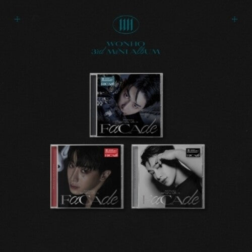 Wonho - Facade - Versión en estuche - Incluye fotolibro de 96 páginas, tarjeta fotográfica y póster plegado (CD)