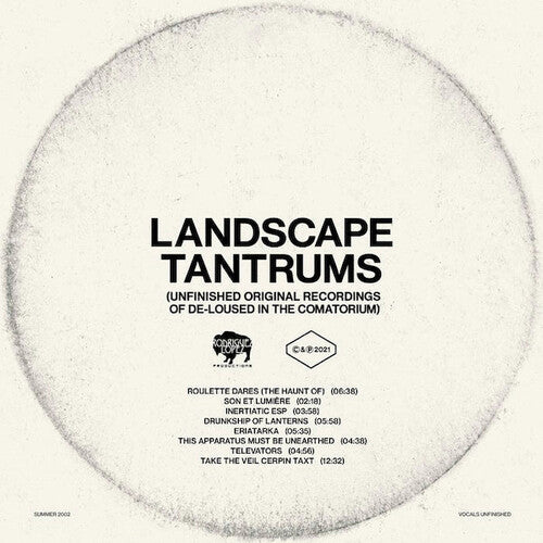 The Mars Volta - Landscape Tantrums: Unfinished Original Recordings Of De-Loused In The Comatorium - Clear Vinyl (Vinyl)