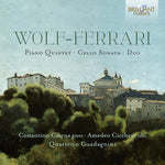 the album cover for Wolf-Ferrari / Costantino Catena - Quartet 6 / Sonata 30 / Duo 33
