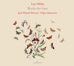 the album cover for Milan / Moreno - Works For Lute