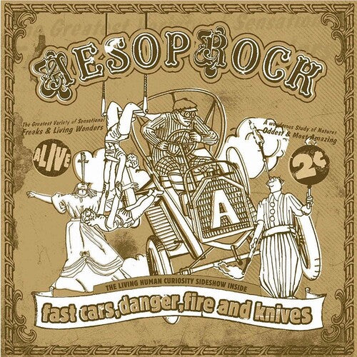 Aesop Rock - Autos veloces, peligro, fuego y cuchillos (CD)