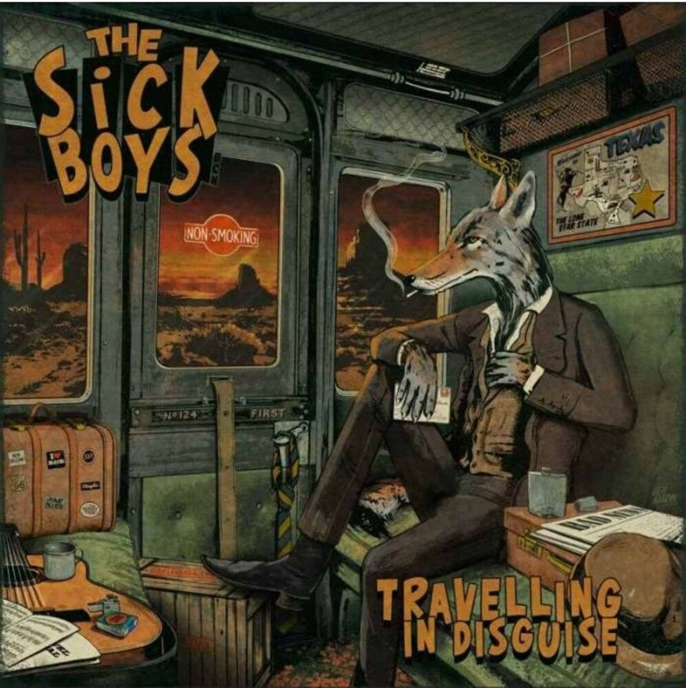 the album cover for Sick Boys - Travelling In Disguise (Ep) (Spa)