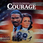 the album cover for Craig Safan(Ita) - Courage / O.S.T. (Ita)