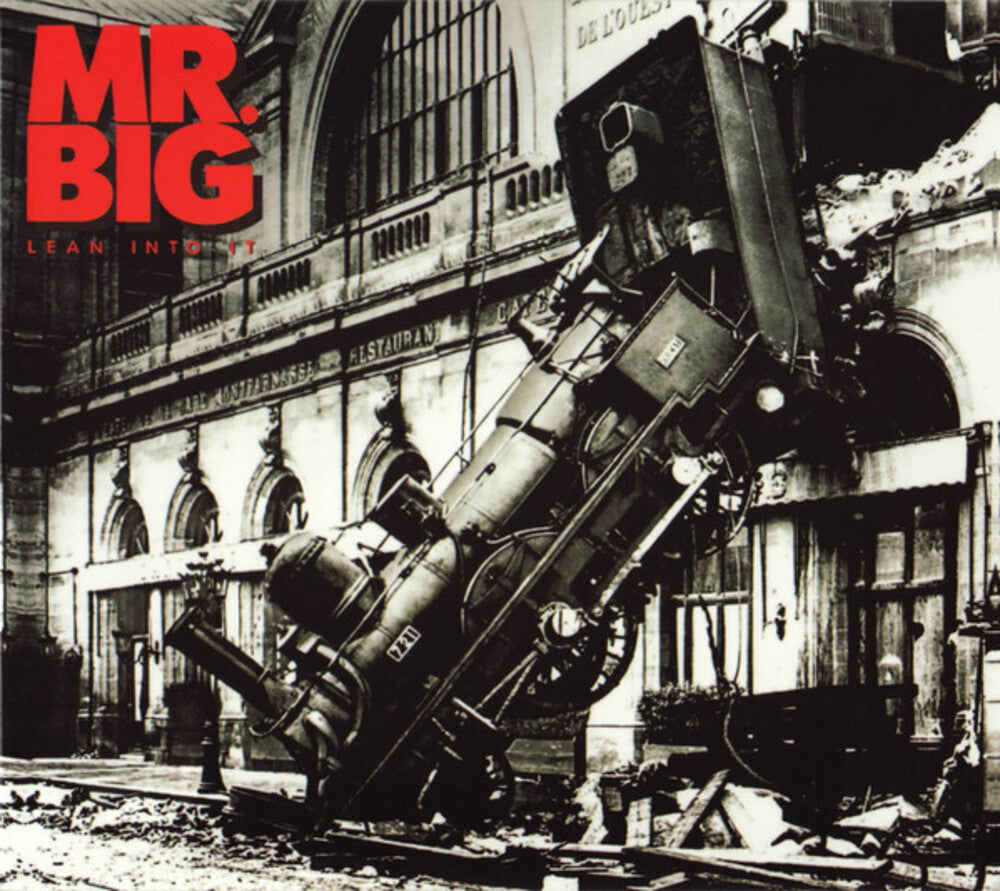 the album cover for Mr. Big - Lean Into It - 30th Anniversary Edition (Blk)