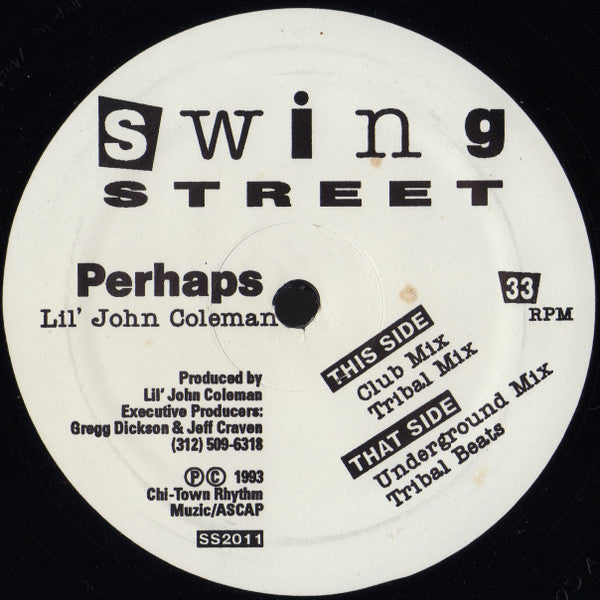 Lil' John Coleman : Perhaps (12")
