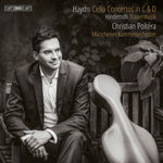 the album cover for Haydn / Poltera / Munchener Kammerorchester - Cello Concertos (Hybr)