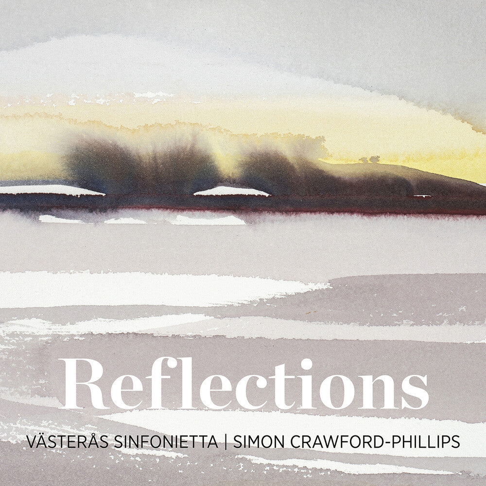 the album cover for Amper / Vasteras Sinfonietta / Crawford-Phillips - Reflections