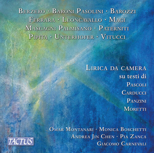 Monica Boschetti - Lirica Da Camera Su Testi Di Pascoli Carducci Ti (CD)