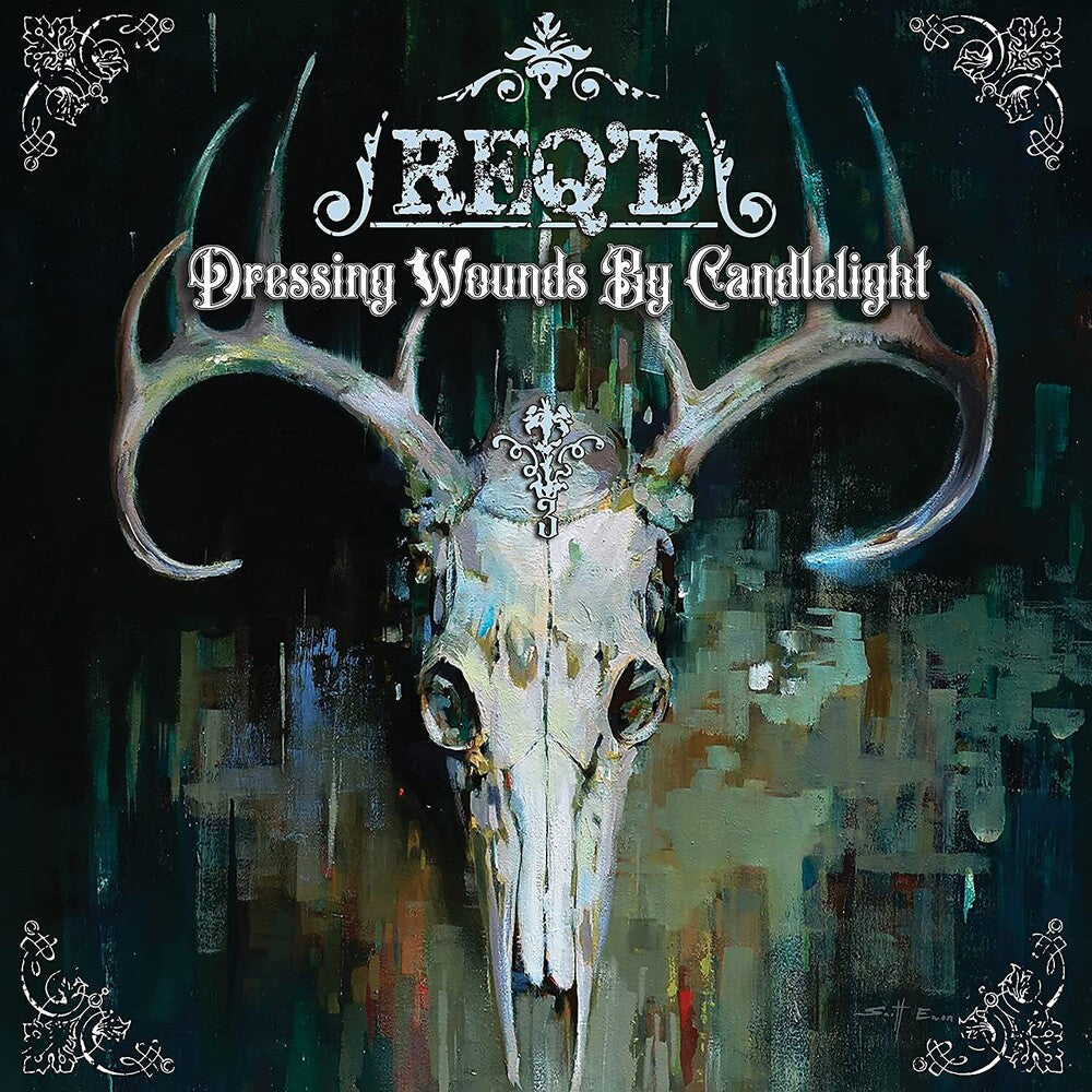 the album cover for REQ'D - Dressing Wounds By Candlelight