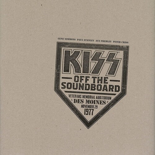 Kiss - KISS Off The Soundboard: En vivo en Des Moines 1977 (Vinilo)