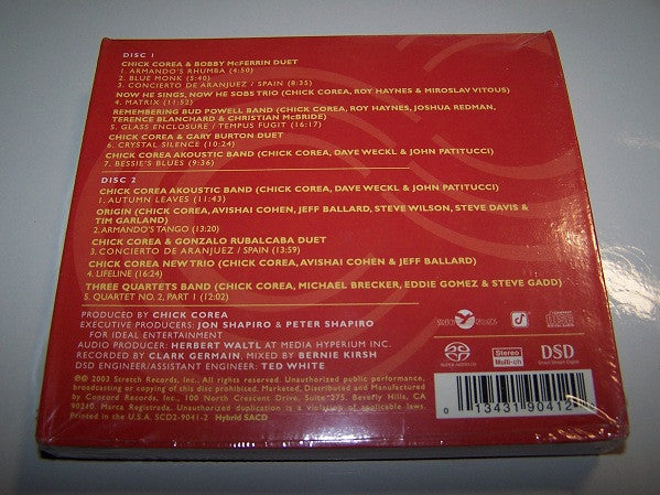 Chick Corea : Rendezvous In New York (2xSACD, Hybrid, Multichannel, Album)
