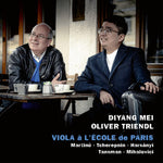 the album cover for Triendl / Harsanyi / Marti - Viola A L'ecole De Paris